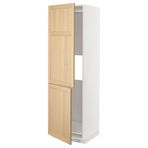 IKEA METOD buzdolabı-dondurucu boy dolabı FORSBACKA meşe - 49509426
