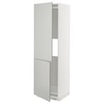 IKEA METOD buzdolabı-dondurucu boy dolabı HAVSTORP açık gri-koyu gri - 19538208