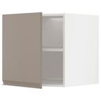 IKEA METOD dolap üstü ek dolap UPPLÖV mat koyu bej - 89492532