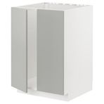 IKEA METOD eviye dolabı HAVSTORP açık gri-koyu gri - 89538403