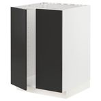 IKEA METOD eviye dolabı NICKEBO mat antrasit-koyu gri - 79497436