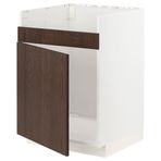 IKEA METOD HAVSEN eviye dolabı SINARP kahverengi - 09455557