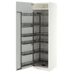 IKEA METOD kiler dolabı ASPUDDEN açık gri - 19604726