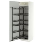 IKEA METOD kiler dolabı ASPUDDEN açık gri - 79605822
