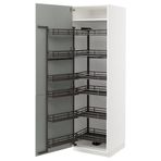 IKEA METOD kiler dolabı HAVSTORP açık gri-koyu gri - 69539168