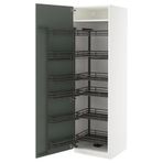 IKEA METOD kiler dolabı NICKEBO mat gri-yeşil - 19565824