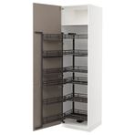 IKEA METOD kiler dolabı UPPLÖV mat koyu bej - 19491932