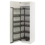 IKEA METOD kiler dolabı VEDDINGE beyaz - 99443225