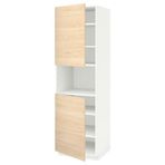IKEA METOD mikrodalga fırın boy dolabı ASKERSUND açık dişbudak görünümlü - 39454523