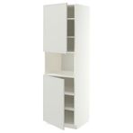 IKEA METOD mikrodalga fırın boy dolabı ASPUDDEN açık gri - 09604576
