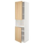 IKEA METOD mikrodalga fırın boy dolabı FORSBACKA meşe - 99509443