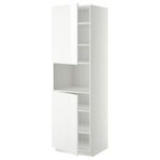 IKEA METOD mikrodalga fırın boy dolabı RINGHULT beyaz - 19467946