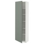 IKEA METOD mutfak boy dolabı NICKEBO mat gri-yeşil - 49565827