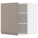 IKEA METOD mutfak duvar dolabı UPPLÖV mat koyu bej - 99492268