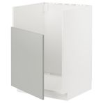 IKEA METOD TALLSJÖN eviye dolabı HAVSTORP açık gri-koyu gri - 49550977