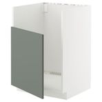 IKEA METOD TALLSJÖN eviye dolabı NICKEBO mat gri-yeşil - 29565814
