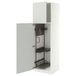 IKEA METOD temizlik dolabı ASPUDDEN açık gri - 39604419
