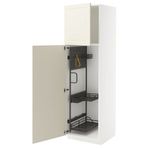 IKEA METOD temizlik dolabı BODBYN kırık beyaz-koyu gri - 39573837