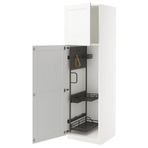 IKEA METOD temizlik dolabı ENKÖPING beyaz-koyu gri - 39574177