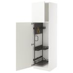 IKEA METOD temizlik dolabı RINGHULT beyaz-koyu gri - 69573845