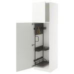 IKEA METOD temizlik dolabı STENSUND beyaz-koyu gri - 49573851