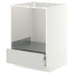 IKEA METOD/MAXIMERA ankastre fırın dolabı ASPUDDEN açık gri - 09605873