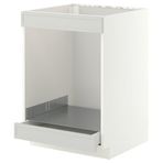 IKEA METOD/MAXIMERA ankastre fırın dolabı ASPUDDEN açık gri - 29604373