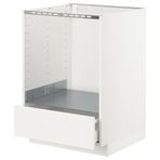 IKEA METOD/MAXIMERA ankastre fırın dolabı VEDDINGE beyaz - 69109998