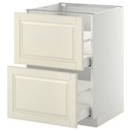 IKEA METOD/MAXIMERA çekmeceli alt dolap BODBYN kırık beyaz - 49104416
