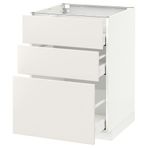 IKEA METOD/MAXIMERA çekmeceli alt dolap VEDDINGE beyaz - 29110475