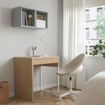 IKEA MICKE çalışma masası ağartılmış meşe görünümlü - 60484764