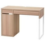 IKEA MICKE çalışma masası ağartılmış meşe görünümlü - 80484763