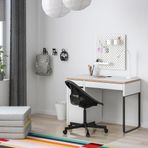 IKEA MICKE çalışma masası beyaz-antrasit - 10489839