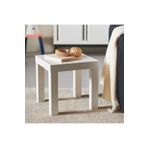 IKEA Mini Salon Sehpası Yan Sehpa 35x35x35 Lack Ahşap Beyaz Renk