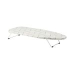 IKEA Mini Ütü Masası Siyah-Beyaz Çelik Asılabilir 73 x 32 cm