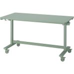 IKEA Mıttzon Tekerlekli Katlanır Masa Yeşil 140 x 70 Cm