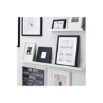 Ikea Mosslanda Beyaz 115 Cm Raf Fotoğraf Resim Çerçevesi Tablo Biblo Kitap Için Ahşap Duvar Rafı Beyaz,90292103