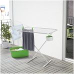 IKEA Mulıg Ayaklı Katlanabilir Çamaşır Kurutma Askılığı - Beyaz - 57X173 cm
