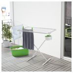 IKEA MULIG çamaşır kurutma askılığı beyaz - 50228755