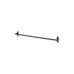 IKEA Mutfak Rayı Siyah Renk 80 Cm Mutfak Askılık Rayı Mutfak Dekorasyon-Çelik 29081
