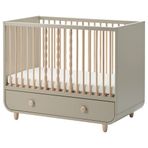 IKEA Myllra 40597045 Bej Bebek Karyolası