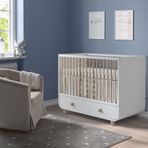 IKEA Myllra 90483584 Beyaz Bebek Karyolası