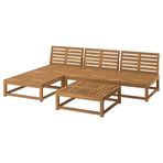 IKEA NAMMARÖ bahçe köşe oturma grubu açık kahverengi - 79607519