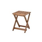 IKEA Nammaro bahçe sehpası açık kahverengi 37x37 cm
