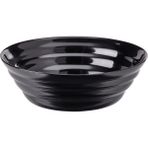 IKEA Natbarb 18 Parça Siyah Yemek Takımı