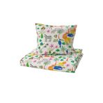 IKEA Natthager çocuk nevresim takımı çok renkli, 150x200/50x60cm