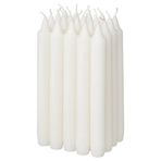 IKEA NEJLIKSYREN şamdan mumu beyaz - 20598258