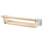 IKEA Nereby 40x10 cm Huş Beyaz Duvar Rafı