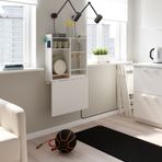 IKEA NORBERG duvara monte masa beyaz - 20497928