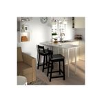IKEA Nordviken 62 cm Siyah Bar Sandalyesi